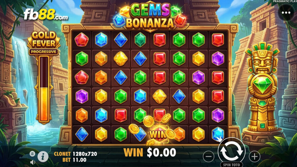 cách chơi Gems Bonanza Slot